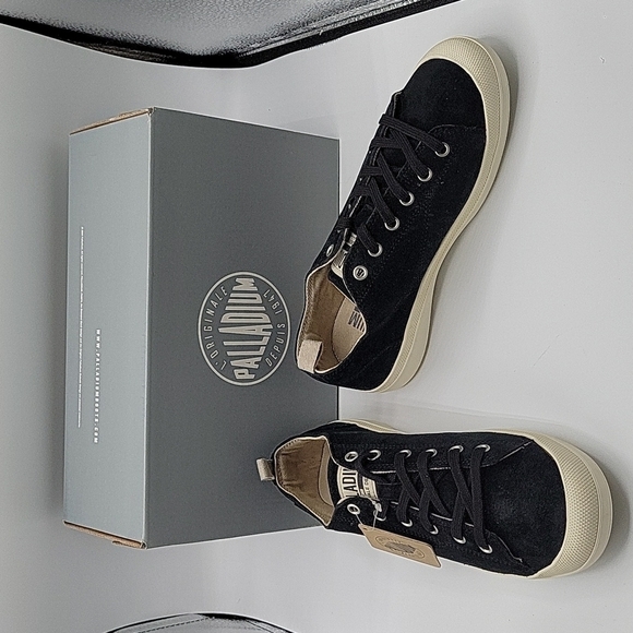 PALLADIUM wander lace sue suede shoe 7 - Picture 10 of 10